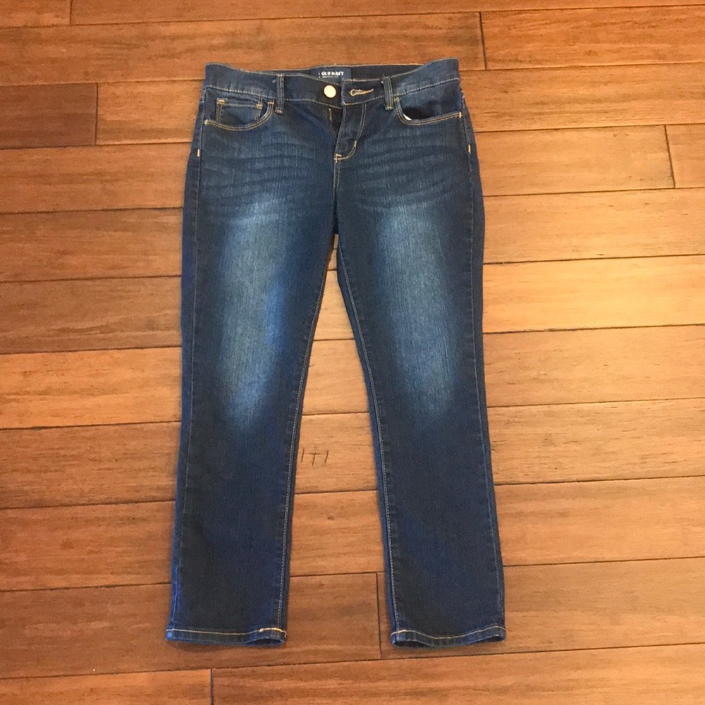 Denim capris